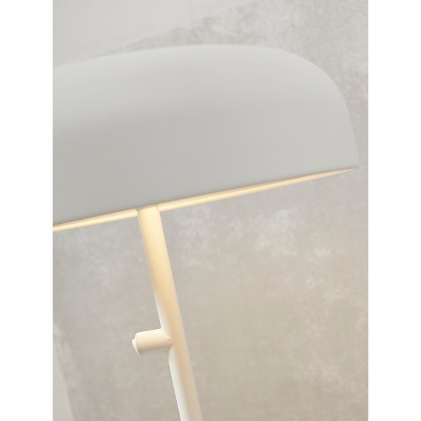 Valge metallist varjuga lauavalgusti (kõrgus 45 cm) Porto L - it's about RoMi-image-2