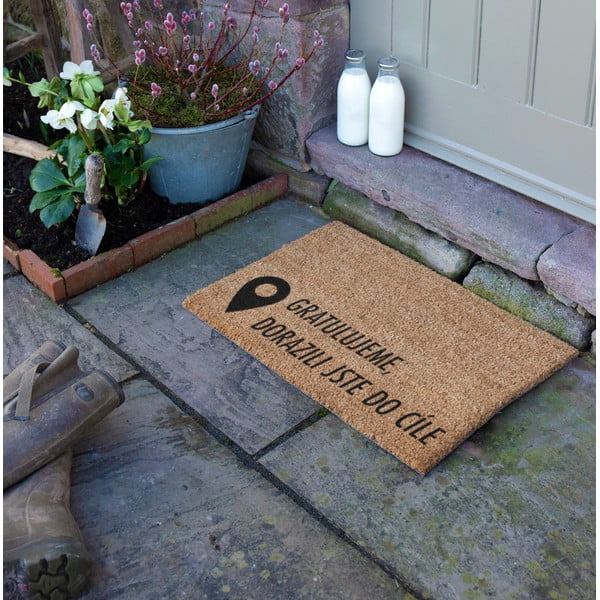Kookoskiududest matt 40x60cm Pin - Artsy Doormats-image-1