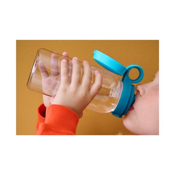 Roosa plastmassist lutipudel 600 ml Campus - Mepal-image-2