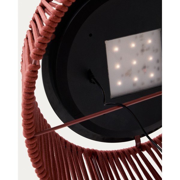 LED-laua-/kaasaskantav päikesepatareiga õuelamp ø 33 cm Aldet - Kave Home-image-3