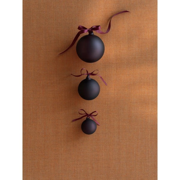 Käsitsi puhutud klaasist jõulukuulid 2tk komplektis ø 9 cm Juhla - Blomus-image-4