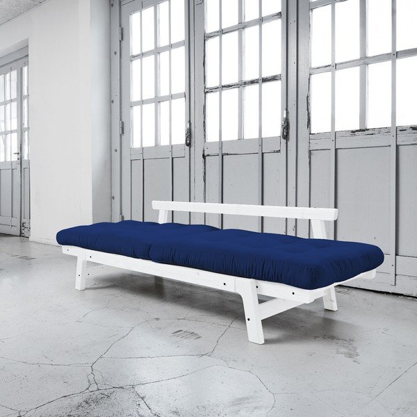 Rozkládací pohovka Karup Step White/Royal-image-3