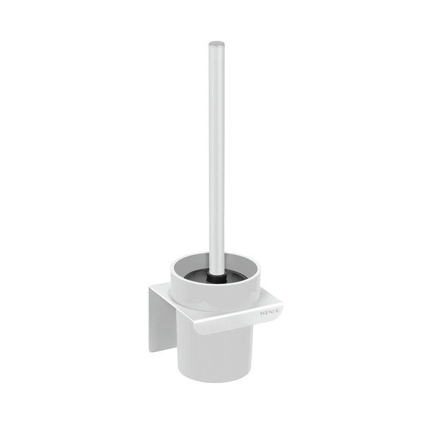 Valge plastmassist WC-hari ilma puurimiseta Turbo-loc Lizan - Wenko