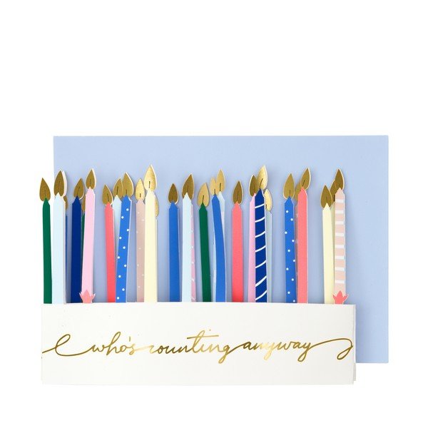 Tervituskaardid Candle – Meri Meri-image-1