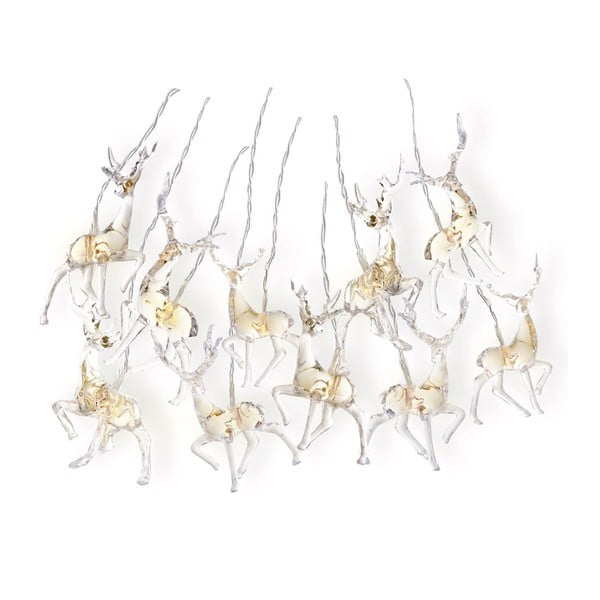Deer Deer LED valguskett, 10 laternat, pikkus 1,65 m - DecoKing-image-2