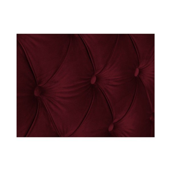 Červené čelo postele Mazzini Sofas Cloves, 160 x 120 cm-image-3