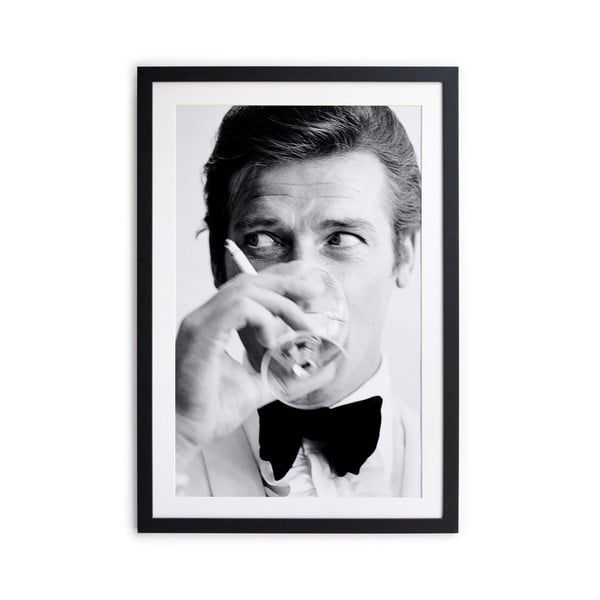 Plakat raamis 30x40 cm James Bond - Little Nice Things