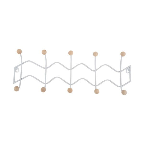 Valge metallist seinanagi 61 cm Zig Zag - PT LIVING