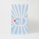 Sinine rannarätik , 175 x 90 cm Sun Face - Sunnylife