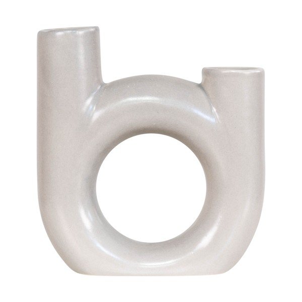 Valge klaasist küünlajalg Fondo - House Nordic-image-2