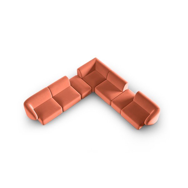 Roosa sametist nurgadiivan Paolo - Milo Casa-image-1