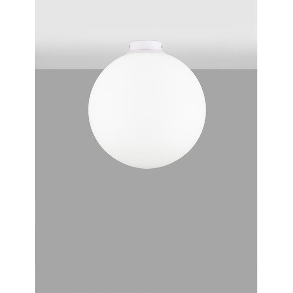 Valge klaasist laelamp Nevoso - Nova Luce-image-2