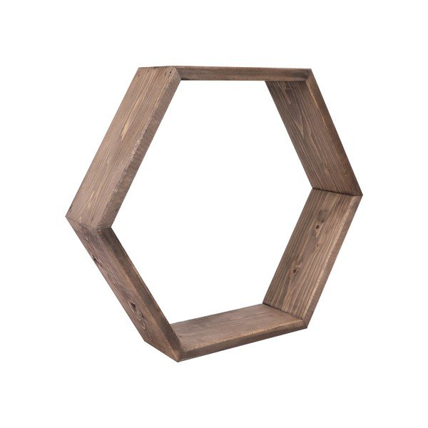 3 puidust seinariiuli komplekt Bee - Evila Originals-image-1