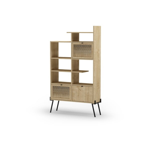 Tammedekooriga raamaturiiul 95x170 cm Ecrin - Marckeric-image-4