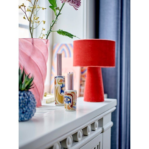 Punane laualamp (kõrgus 30 cm) Emmie - Bloomingville-image-1