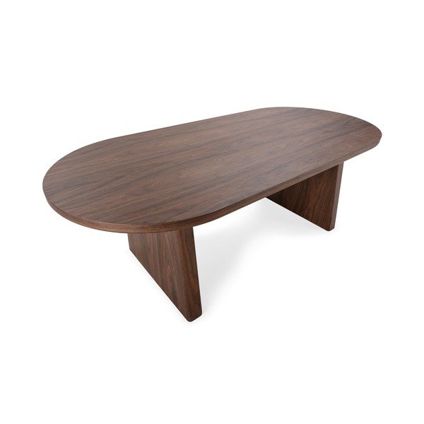 Söögilaud pähklipuust dekooriga 100x200 cm Blair - MOME-image-3