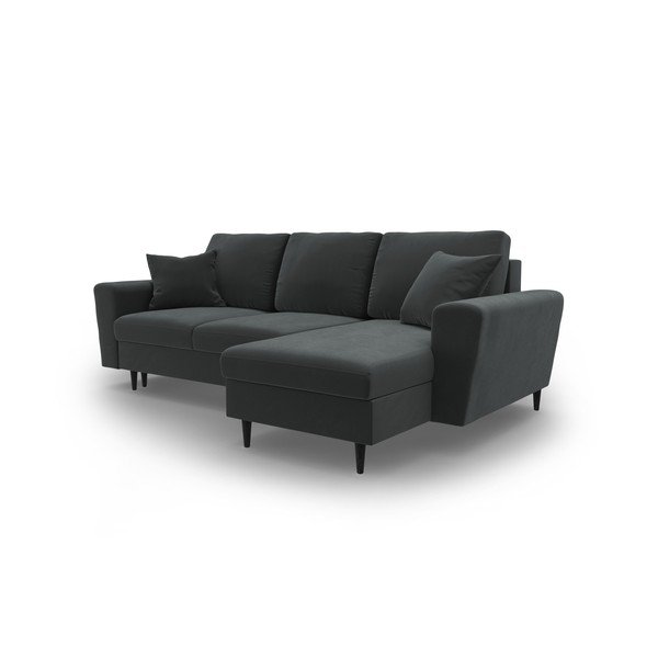 Tumehall sametist panipaigaga nurgadiivanvoodi Kyoto - Cosmopolitan Design-image-4