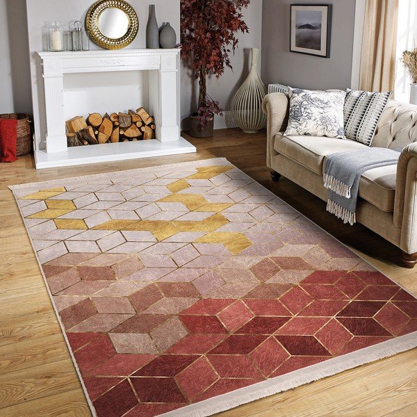 Roosa vaip 80x150 cm - Mila Home-image-1