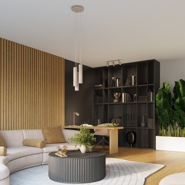 Taupepruun metallist kohtvalgusti 6,5x45 cm Gleam - Sollux-image-3