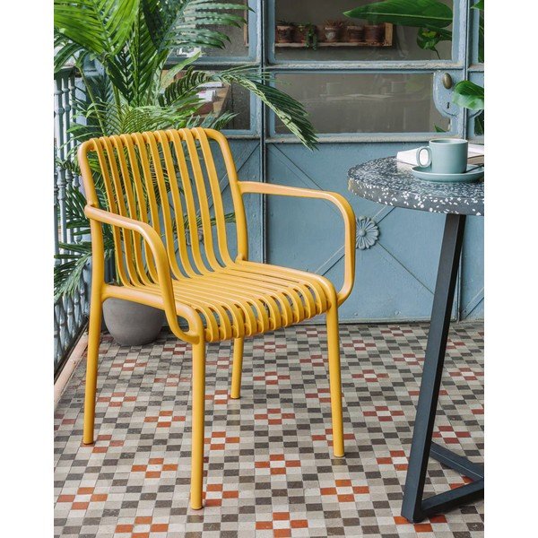 Sinepikollane aiatool Isabellini - Kave Home-image-2