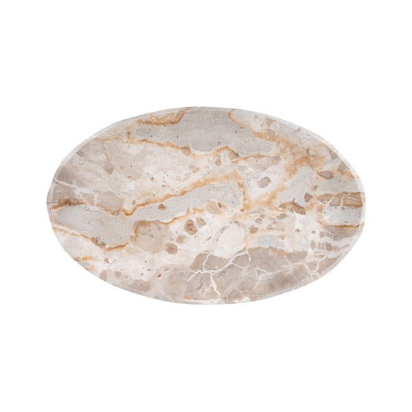 Marmorist dekoratiivne kandik 25x40 cm Waved - PT LIVING-image-2