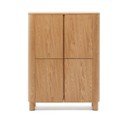 Tuhkpuidu spoonist kapp 100x134x40 cm Salaya - Kave Home