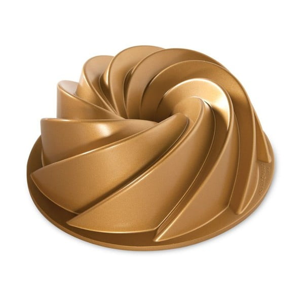 Kuldset värvi küpsetusvorm , 2,4 l Rondo Heritage - Nordic Ware