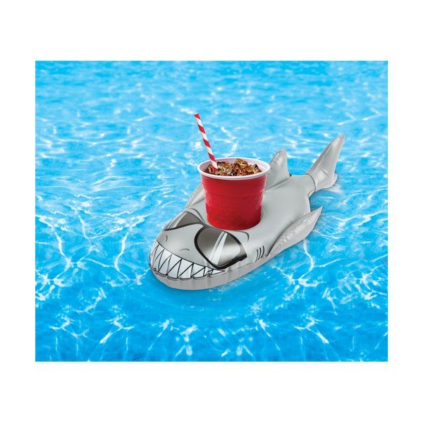 Sada 2 nafukovacích kruhů na nápoje ve tvaru žraloků Big Mouth Inc.-image-4