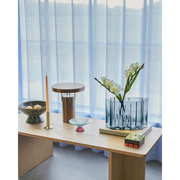 Keraamiline dekoratiivkauss ø 25 cm Groove – Hübsch-image-3