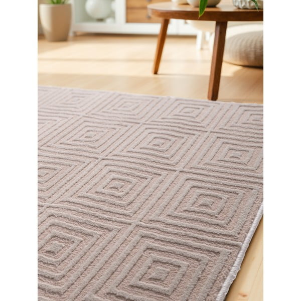 Beež vaip 80x240 cm Perles Tourmaline – Elle Decoration-image-3