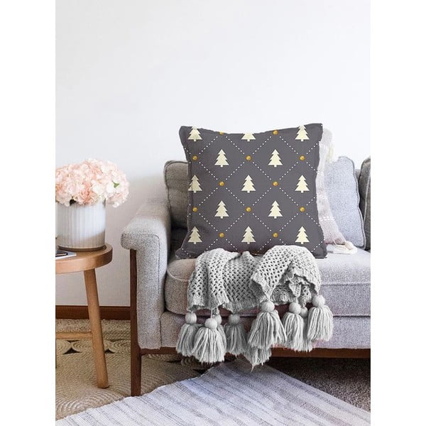 Jõulumotiividega padjapüür 43x43 cm - Mila Home-image-2