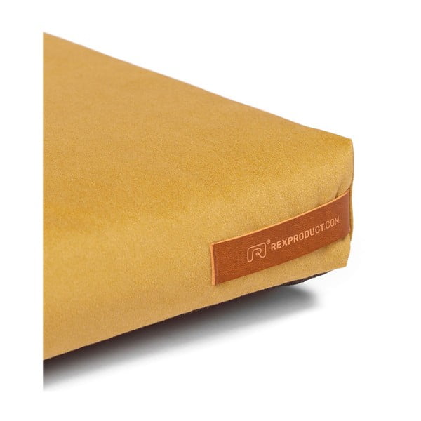 Kollane öko nahk madrats 110x90 cm SoftPET Eco XXL – Rexproduct-image-4
