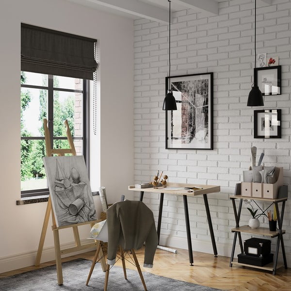 Töölaud pähklipuust 30x50 cm Hexe - Homede-image-1