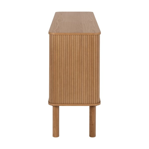 Madal tammedekooriga lükandustega kummut 160x80 cm Langley - Actona-image-3