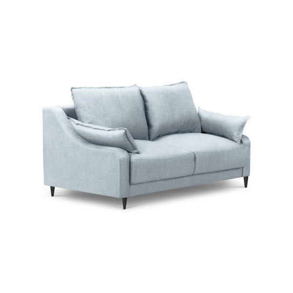 Světle modrá pohovka Mazzini Sofas Ancolie, 150 cm-image-2