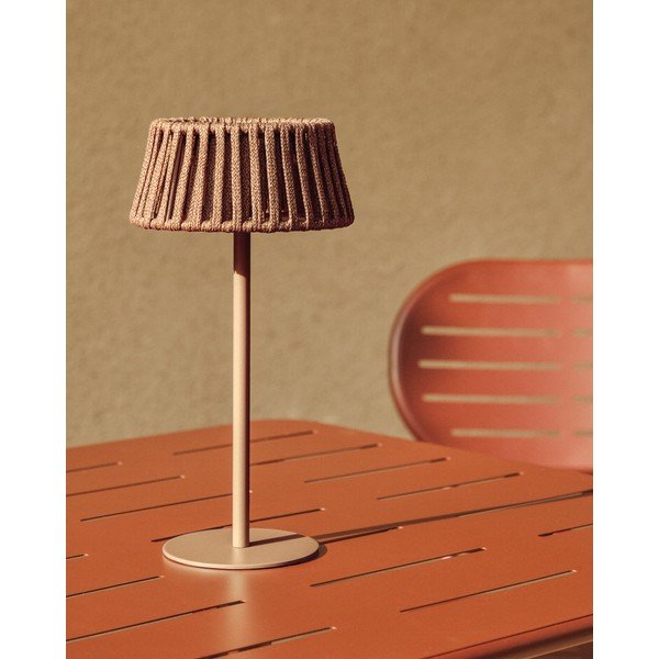 LED-laua-/kaasaskantav päikeseenergial töötav õuevalgusti (kõrgus 30 cm) Aldet - Kave Home-image-1
