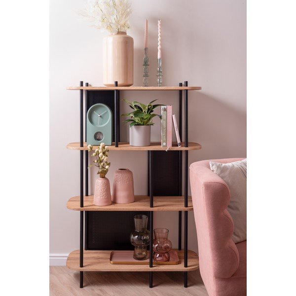 Mustast terasest riiul Sole, 80 x 118 cm - Leitmotiv-image-1