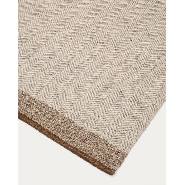 Beež villane vaip 200x300 cm Nifelia - Kave Home-image-3