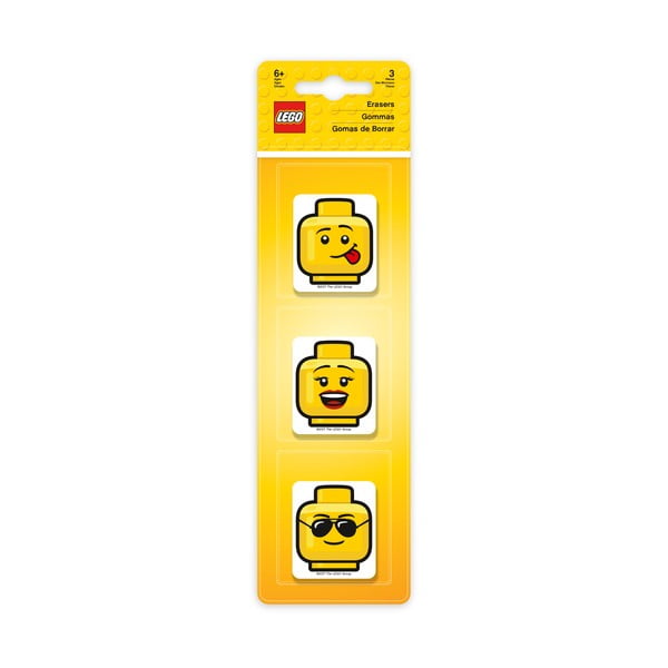3 kustutuskummide komplekt koos Iconic mannekeenidega - LEGO®