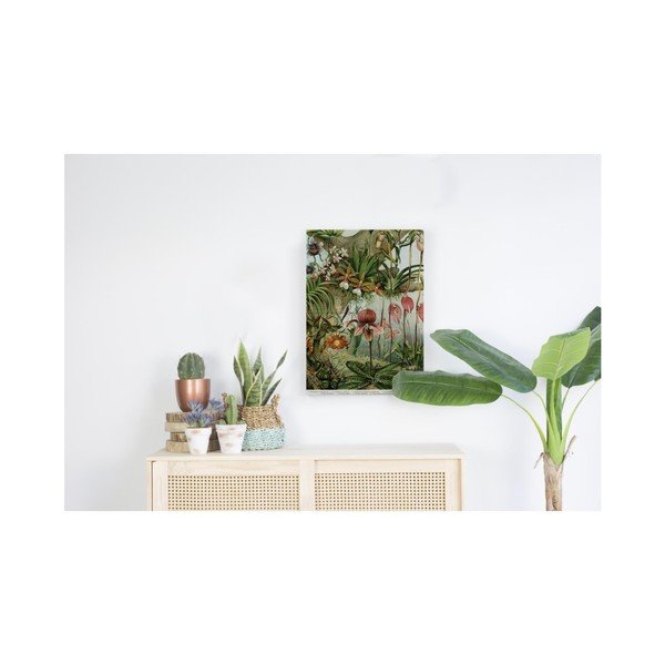 Maal lõuendil, 40 x 60 cm Jungle Flowers - Surdic-image-1