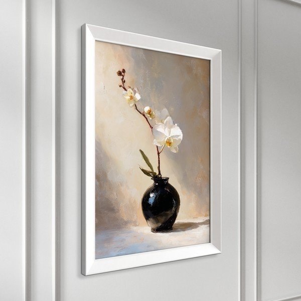 Trükitud pilt raamiga 56x75 cm White Orchid - Styler-image-4
