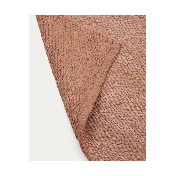 Lõhe tooni džuudist õuevaip 160x230 cm Sallova - Kave Home-image-3