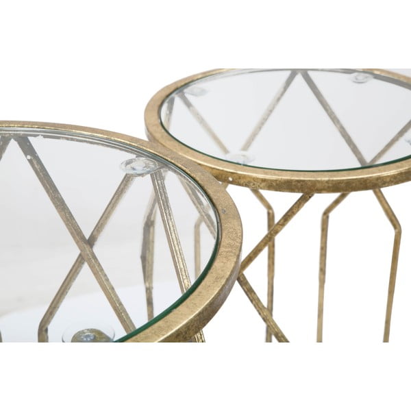 Ümmargused klaaspinnaga küljelauad 3tk komplektis ø 32 cm Tunisi – Mauro Ferretti-image-3