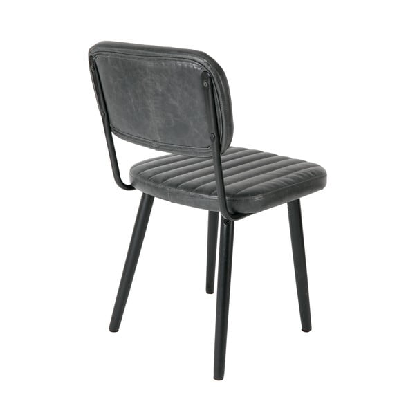 Must söögitool Jake Worn - White Label-image-3