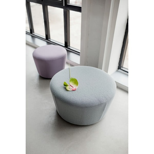 Konjaki pruunist nahast puff , ø 72 cm Naïve - EMKO-image-2