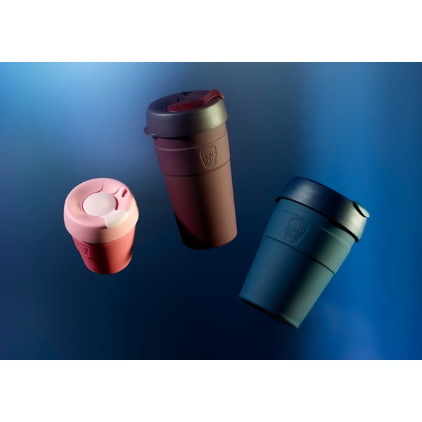 Tumesinine kaanega reisikruus Thermal, 340 ml Spruce - KeepCup-image-1
