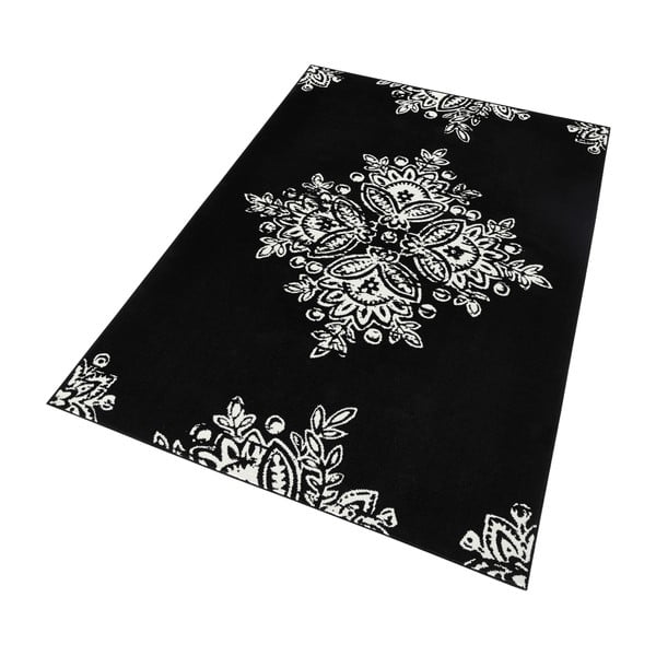 Must-valge vaip Blossom, 200 x 290 cm Gloria - Hanse Home-image-3