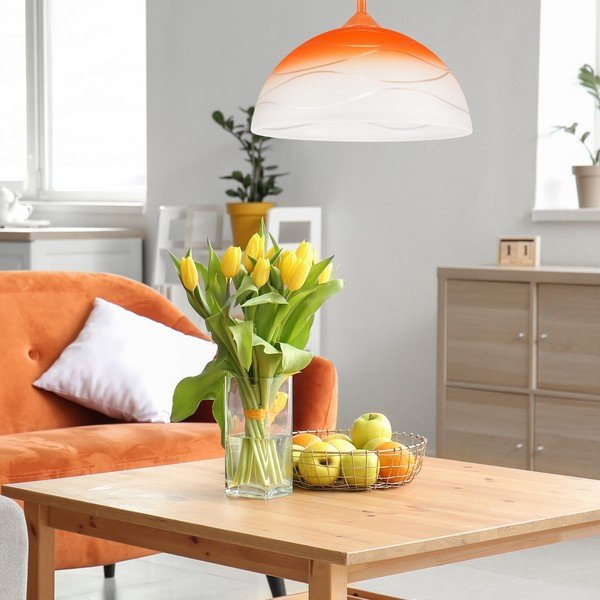 Oranž rippvalgusti ø 30 cm Sfera - LAMKUR-image-2