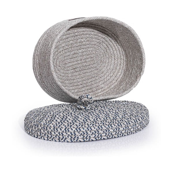 Kaanega riidest dekoratiivne hoiukarp - Mioli Decor-image-3