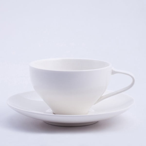 Porcelánový šálek na čaj s podšálkem Architectmade Tea